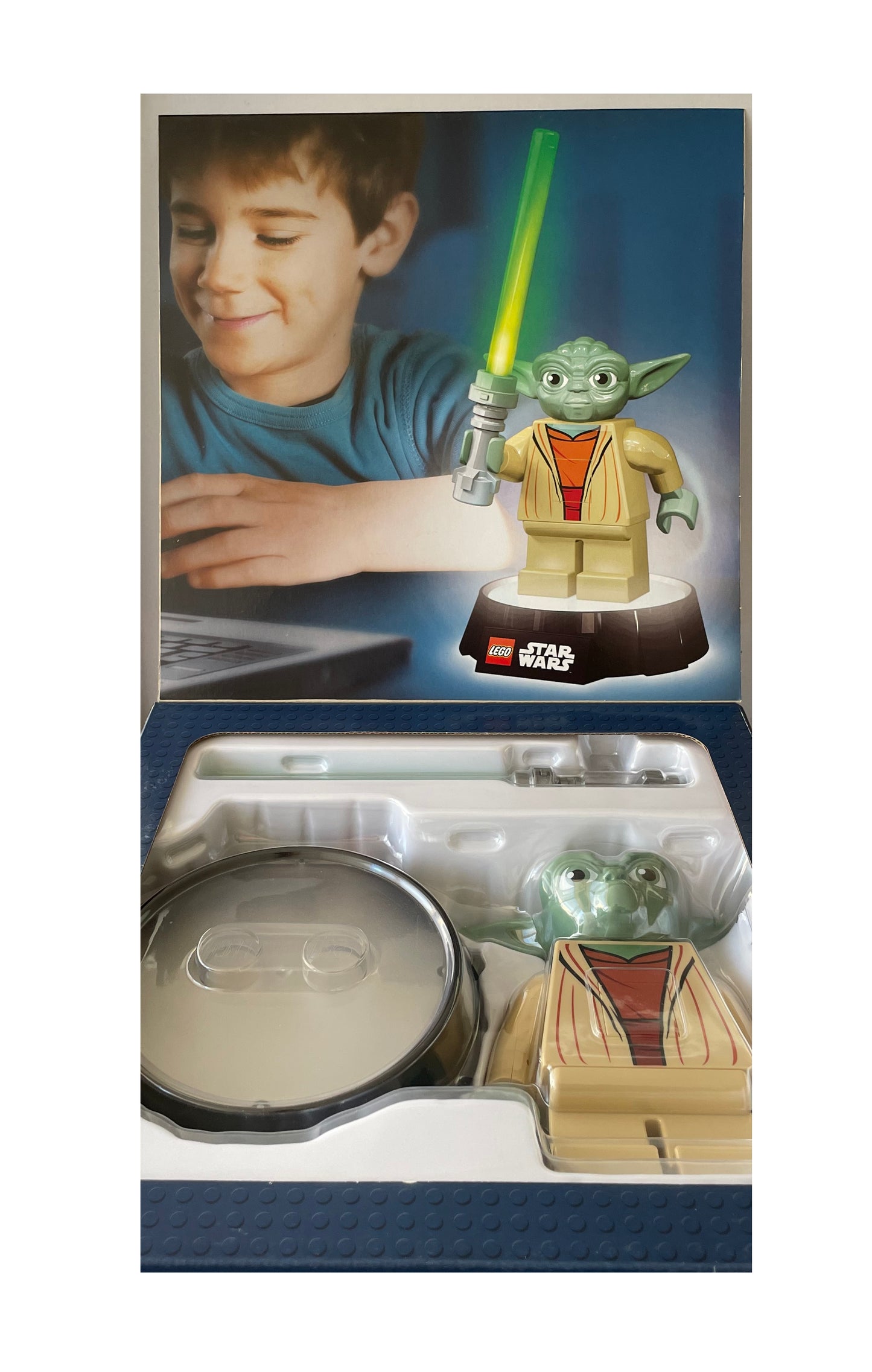 Lego Star Wars Jedi Master Yoda LED Lite - Torch - Night Light - Brand New Factory Sealed Shop Stock Room Find