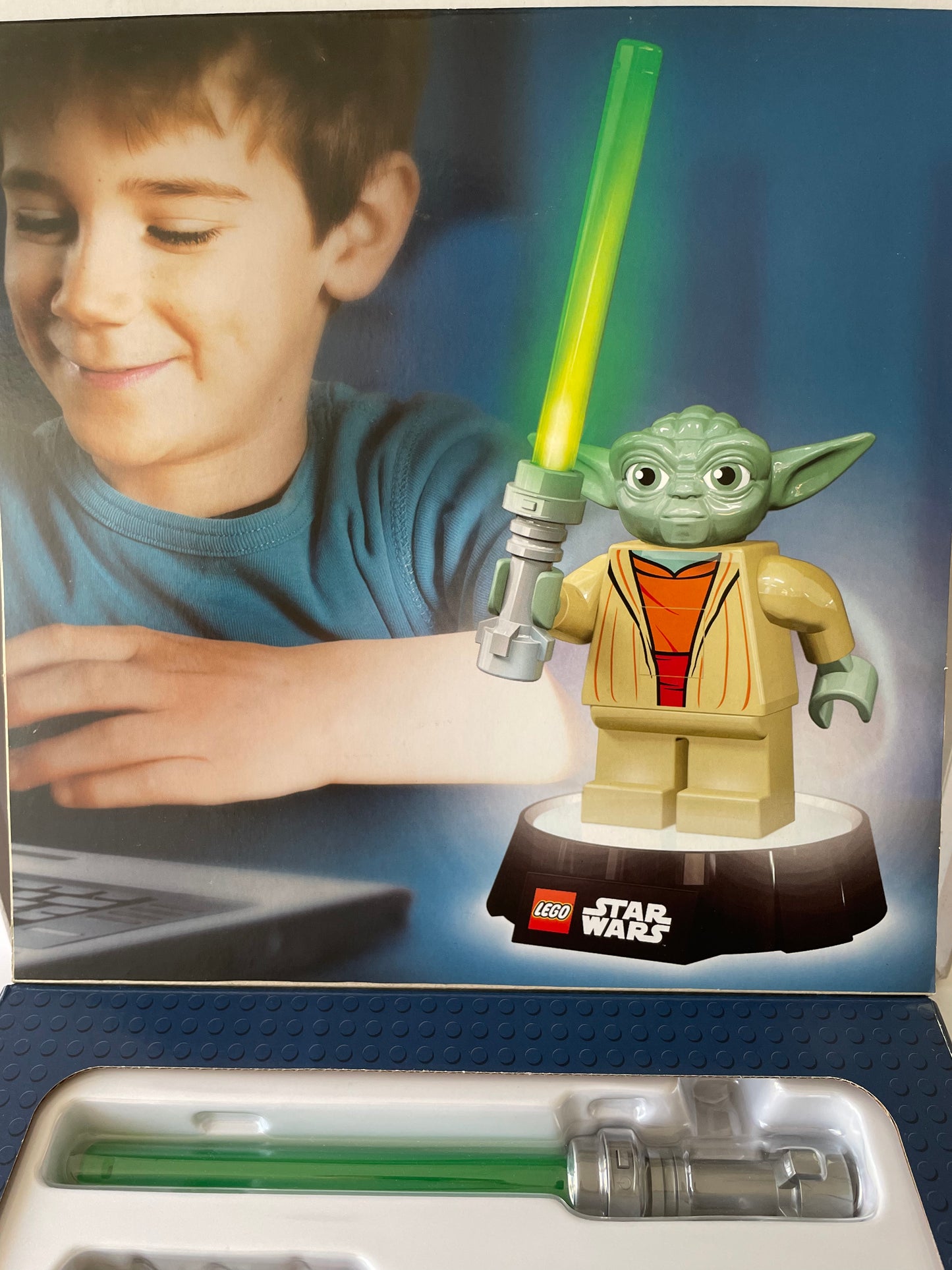 Lego Star Wars Jedi Master Yoda LED Lite - Torch - Night Light - Brand New Factory Sealed Shop Stock Room Find