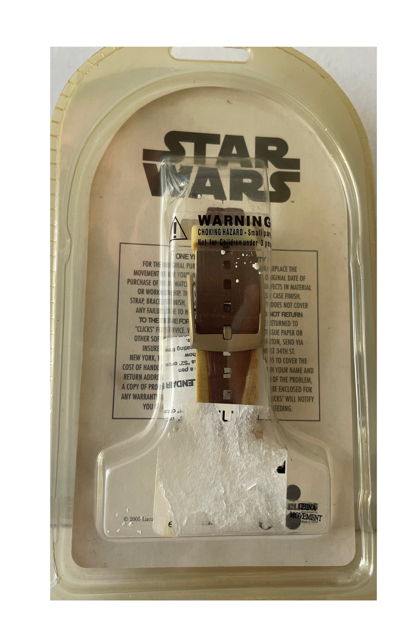 Vintage 2005 Star Wars The Revenge Of The Sith Jedi Master Yoda Head Digital Watch - Factory Sealed Shop Stock Room Find