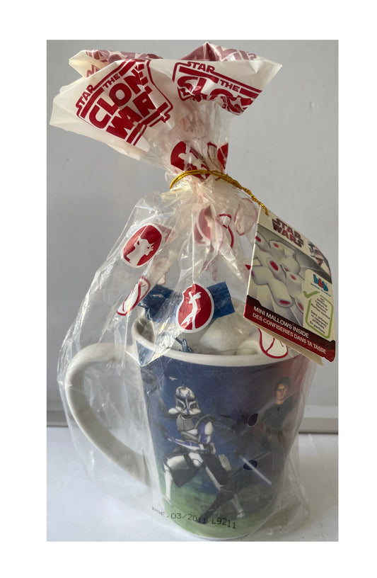 Vintage 2009 Star Wars The Clone Wars The Jedi Ceramic Mug With Mini Mallows - Shop Stock Room Find