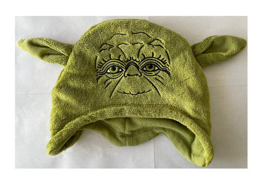 Vintage 2015 Star Wars Jedi Master Yoda - Childs Polyester Yoda's Head Hat With Ears - Shop Stock Room Find