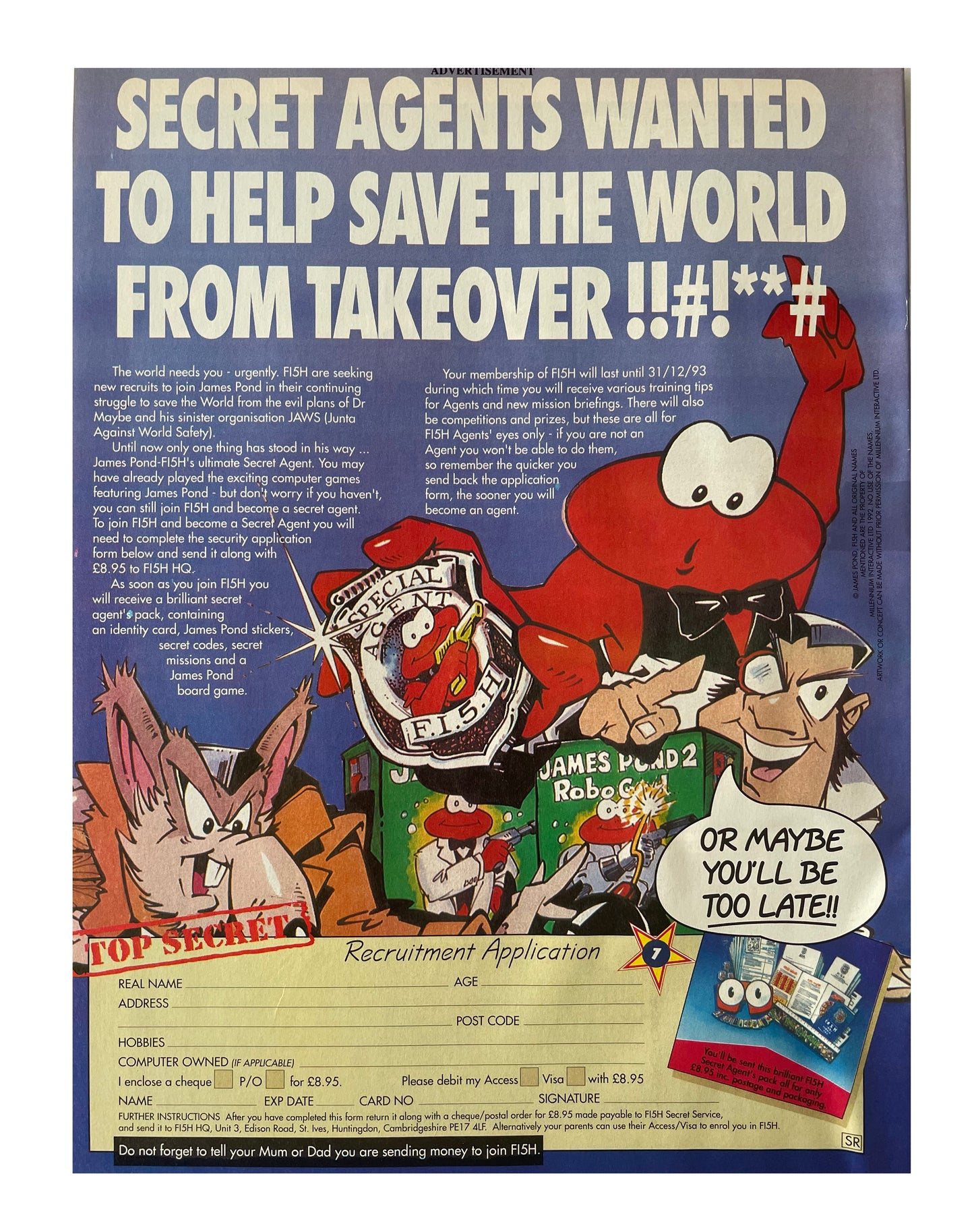 Vintage 1992 Gerry Andersons Stand By For Action... Stingray The Comic Issue No. 2 With Free Stingray Badge - Brand New Shop Stock Room Find