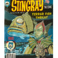 Vintage 1992 Gerry Andersons Stand By For Action... Stingray The Comic Issue No. 3 With Free Stingray Badge - Brand New Shop Stock Room Find