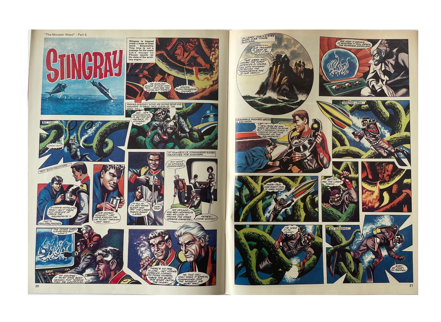 Vintage 1993 Gerry Andersons Stand By For Action... Stingray The Comic Issue No. 14 - April 10th To April 23rd - Brand New Shop Stock Room Find