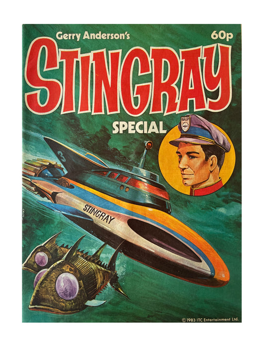 Vintage 1983 Gerry Andersons Stingray Comic Holiday Special Magazine - Former Shop Stock