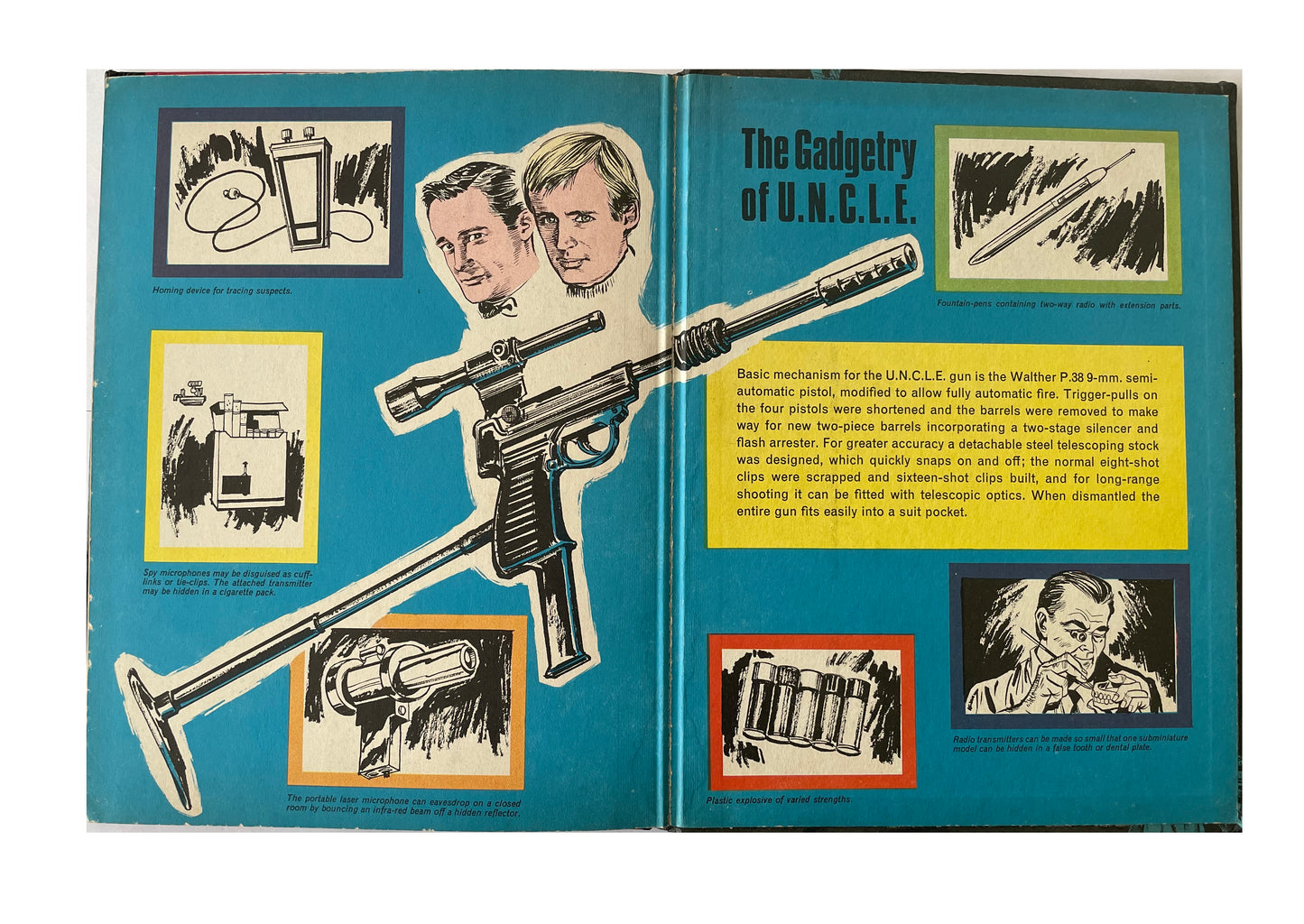 Vintage The Man From UNCLE Annual 1968 - Fantastic Condition