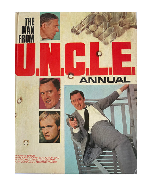 Vintage 1968 The Man From UNCLE Annual - Very Good Condition