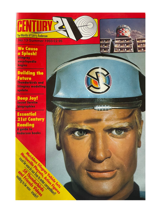 Vintage 1993 Century 21 Magazine The Worlds Of Gerry Anderson Number 13 Summer 1993 - Former Shop Stock