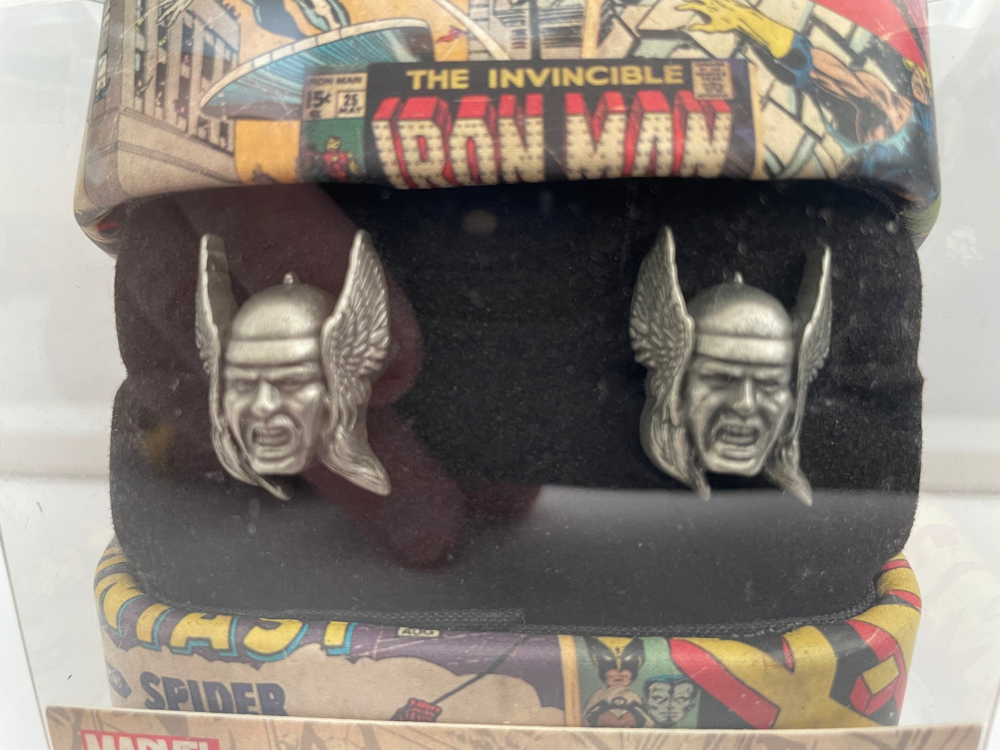 Marvel Comics Thor - The God Of Thunder - Cuff Links Set In Presentation Box - Brand New Shop Stock Room Find