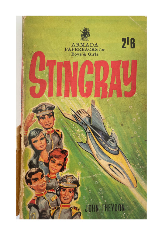 Vintage 1965 Gerry Andersons Stingray Armada Paperback Book For Boys And Girls - Based On The TV Series