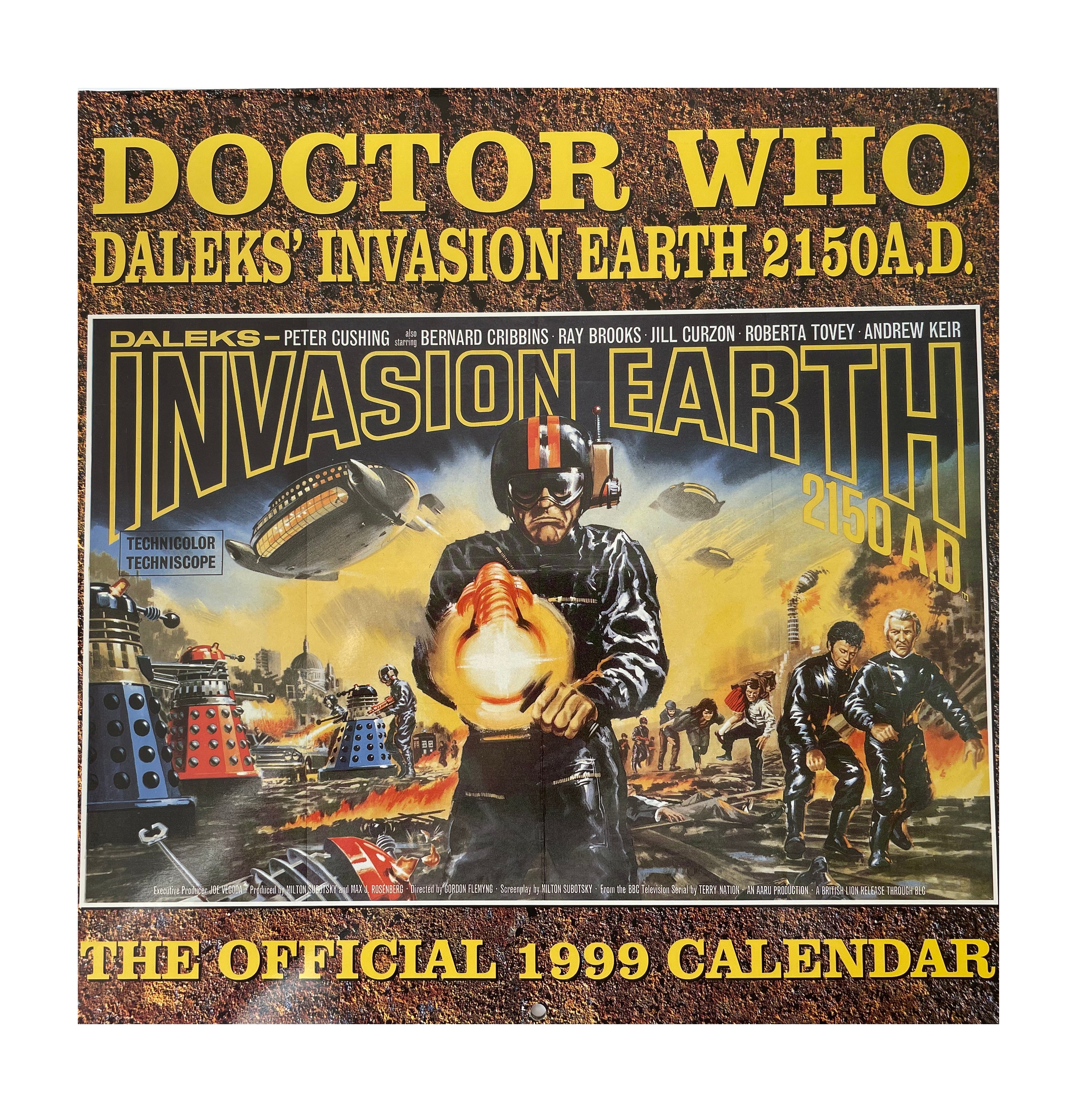 Vintage Doctor Who Daleks Invasion Earth 2150 A.D. The Official