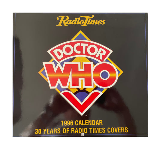 Vintage Doctor Dr Who 30 Years Of Radio Times Covers Calendar 1996 - Limited Edition - Former Shop Stock