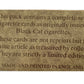 Vintage Craven Black Cat Collectors Edition Authentic Cigarette Cards Flowers All Year Round Complete Set Of 50 Cards - New In Pack