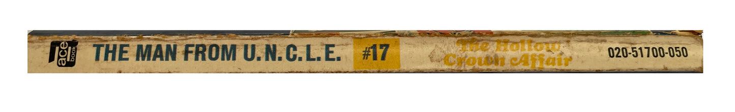 Vintage The Man From U.N.C.L.E The Hollow Crown Affair Paperback Novel 1969 By David McDaniel