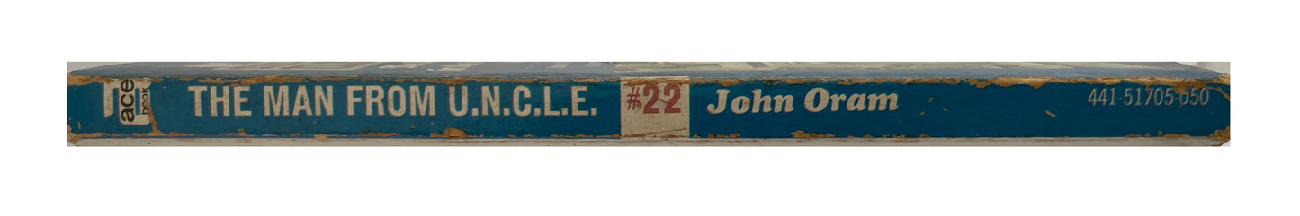 Vintage The Man From U.N.C.L.E The Stone-Cold Dead In The Market Affair Paperback Novel 1966 By John Oram