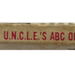 Vintage The Man From U.N.C.L.E ABC Of Expionage Paperback Novel 1966