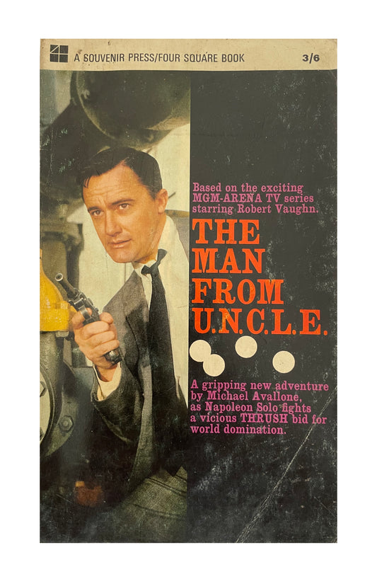 Vintage The Man From U.N.C.L.E Paperback Novel 1966 By Michael Avallone