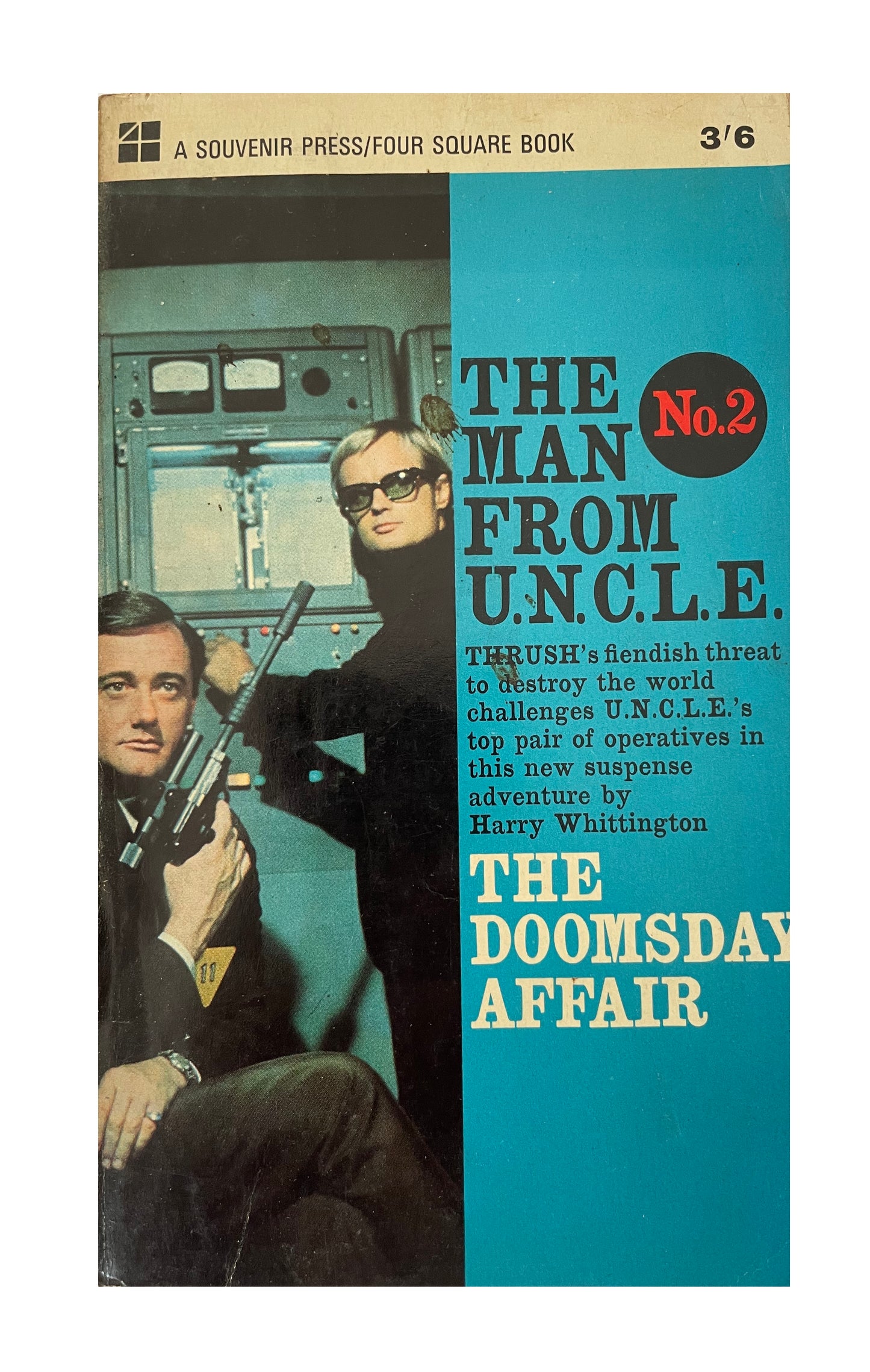 Vintage The Man From U.N.C.L.E The Doomsday Affair Paperback Novel 1966 By Harry Whittingham