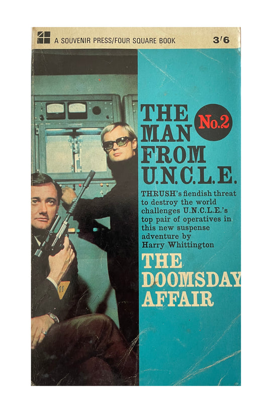 Vintage The Man From U.N.C.L.E The Doomsday Affair Paperback Novel 1966 By Harry Whittingham