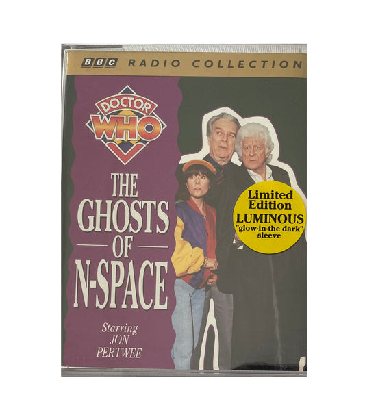 Vintage 1996 BBC Radio Collection - Doctor Dr Who - The Ghosts Of N-Space Double Audio Cassette Set - Shop Stock Room Find