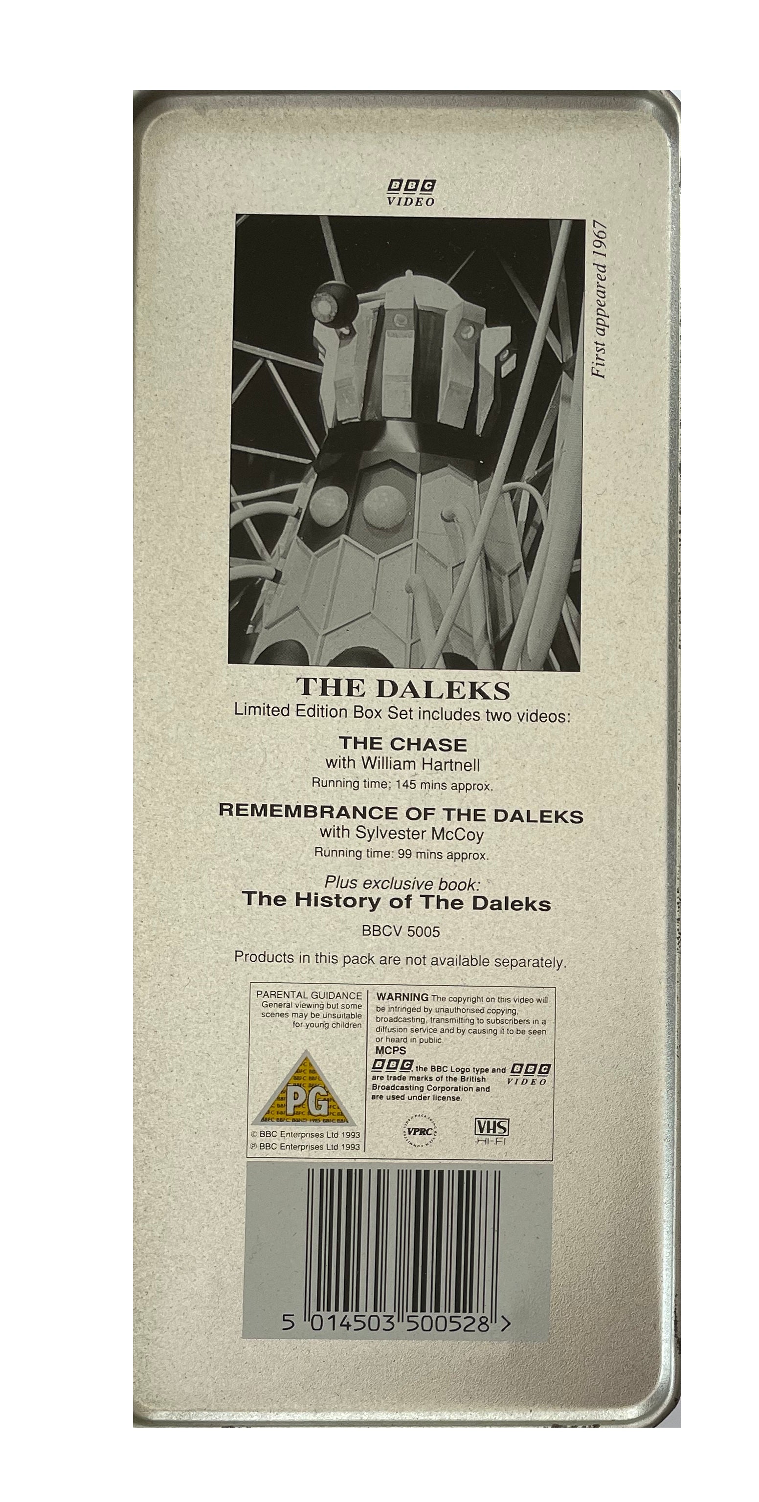 Vintage Dr Doctor Who The Daleks - The Chase & Remembrance Of The