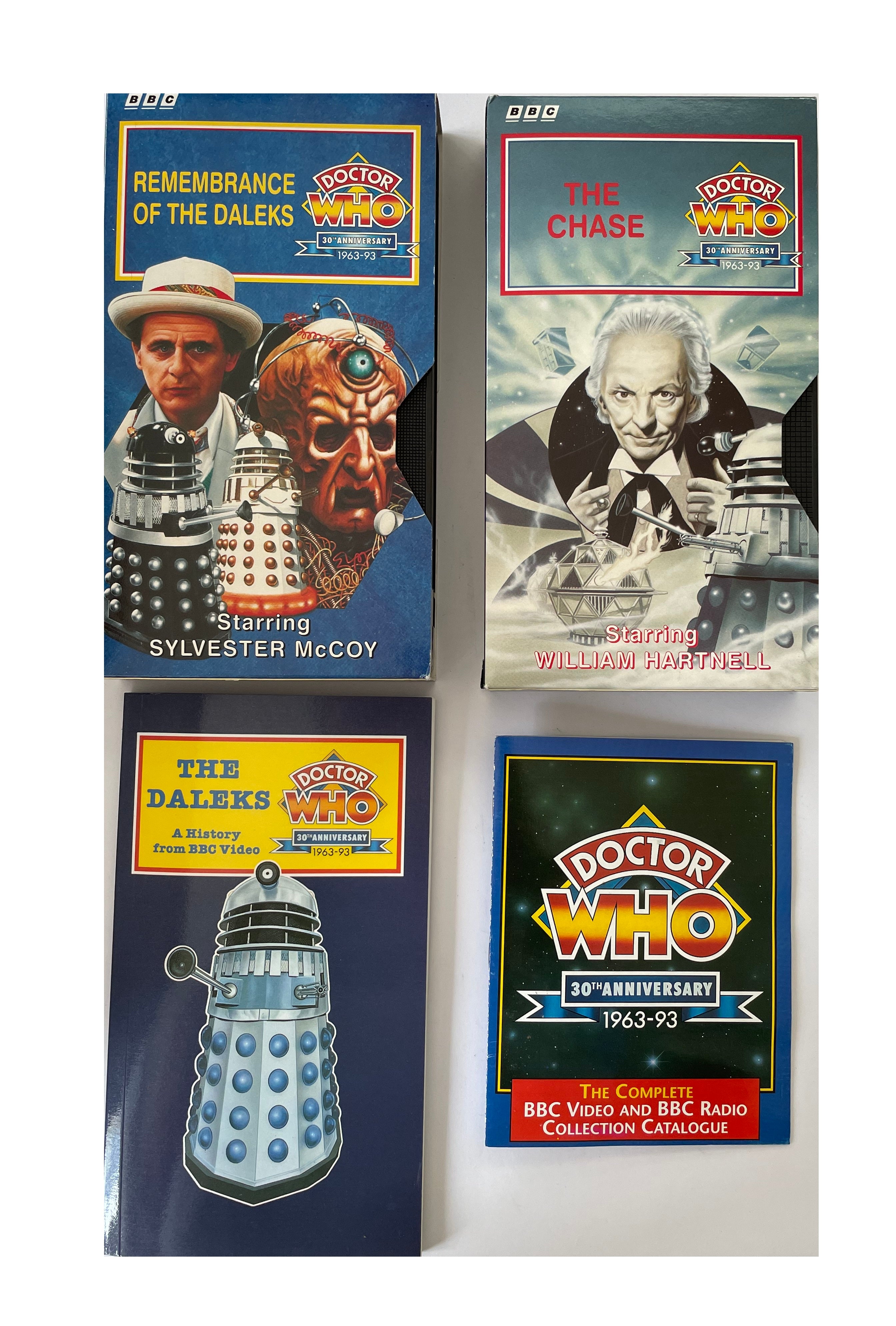 Vintage Dr Doctor Who The Daleks - The Chase & Remembrance Of The