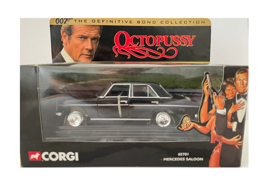 Vintage Corgi 2001 The Definitive James Bond 007 Collection - Octopussy - Mercedes Saloon 05701