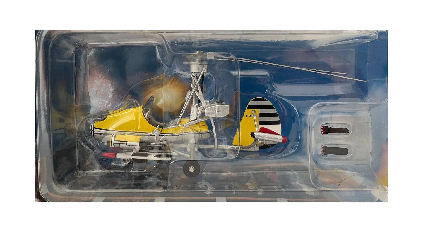 Vintage Corgi 2000 The Definitive James Bond 007 Collection - You Only Live Twice - Gyrocopter 1:36 Scale Die-Cast Vehicle Replica Number 04601