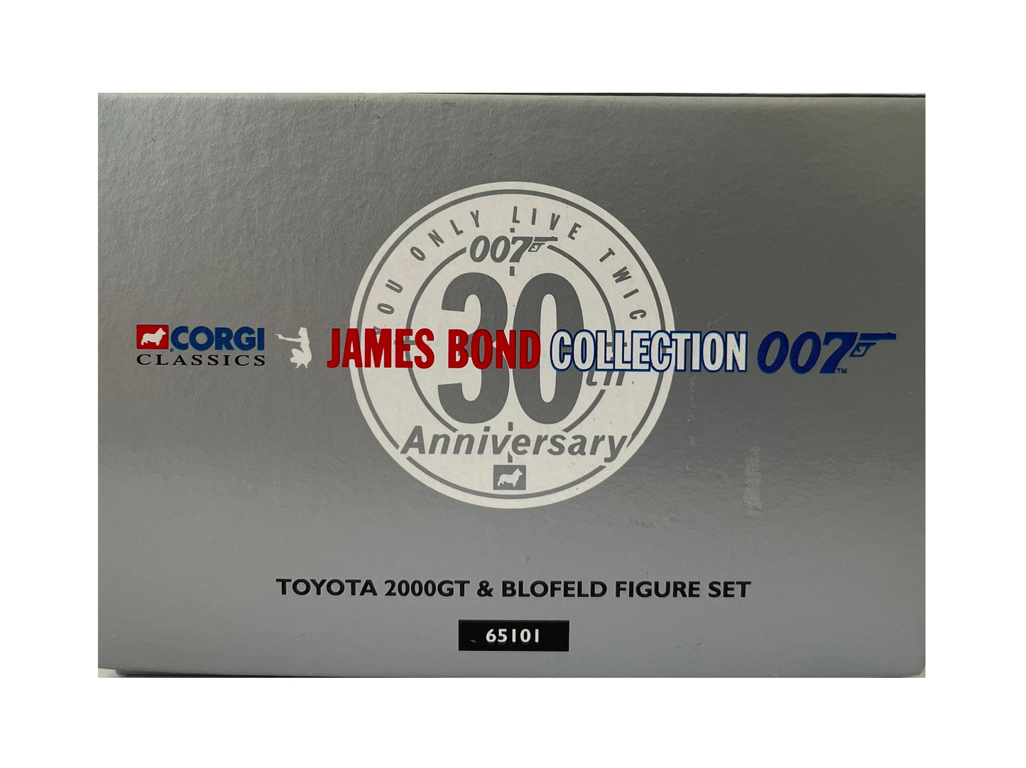 Vintage Corgi Classics 1997 James Bond 007 Collection 30th Anniversary Of You Only Live Twice - Toyota 2000GT