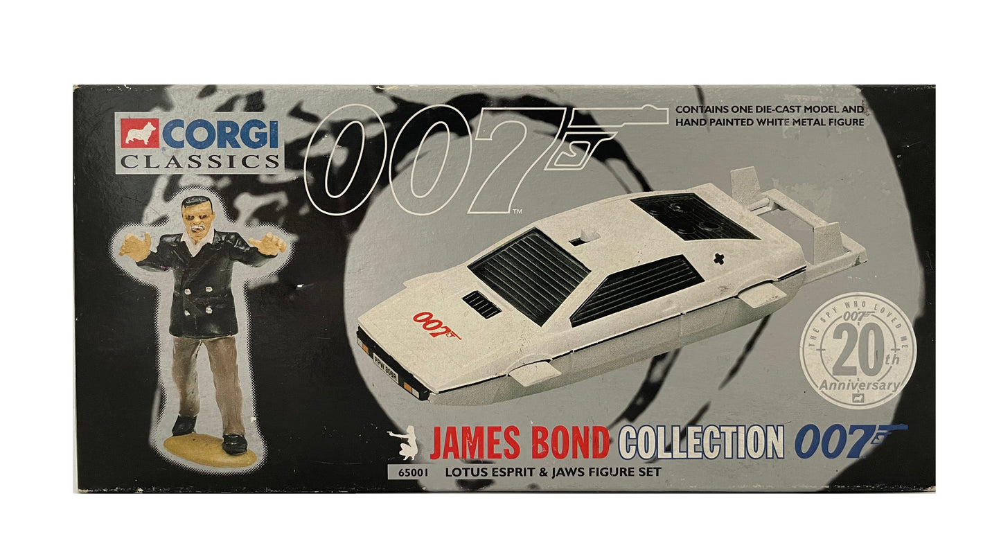 Vintage Corgi Classics 1997 James Bond 007 Collection 20th Anniversary Of he Spy Who Loved Me - Lotus Esprit 1:36 Scale Die-Cast Number 65001