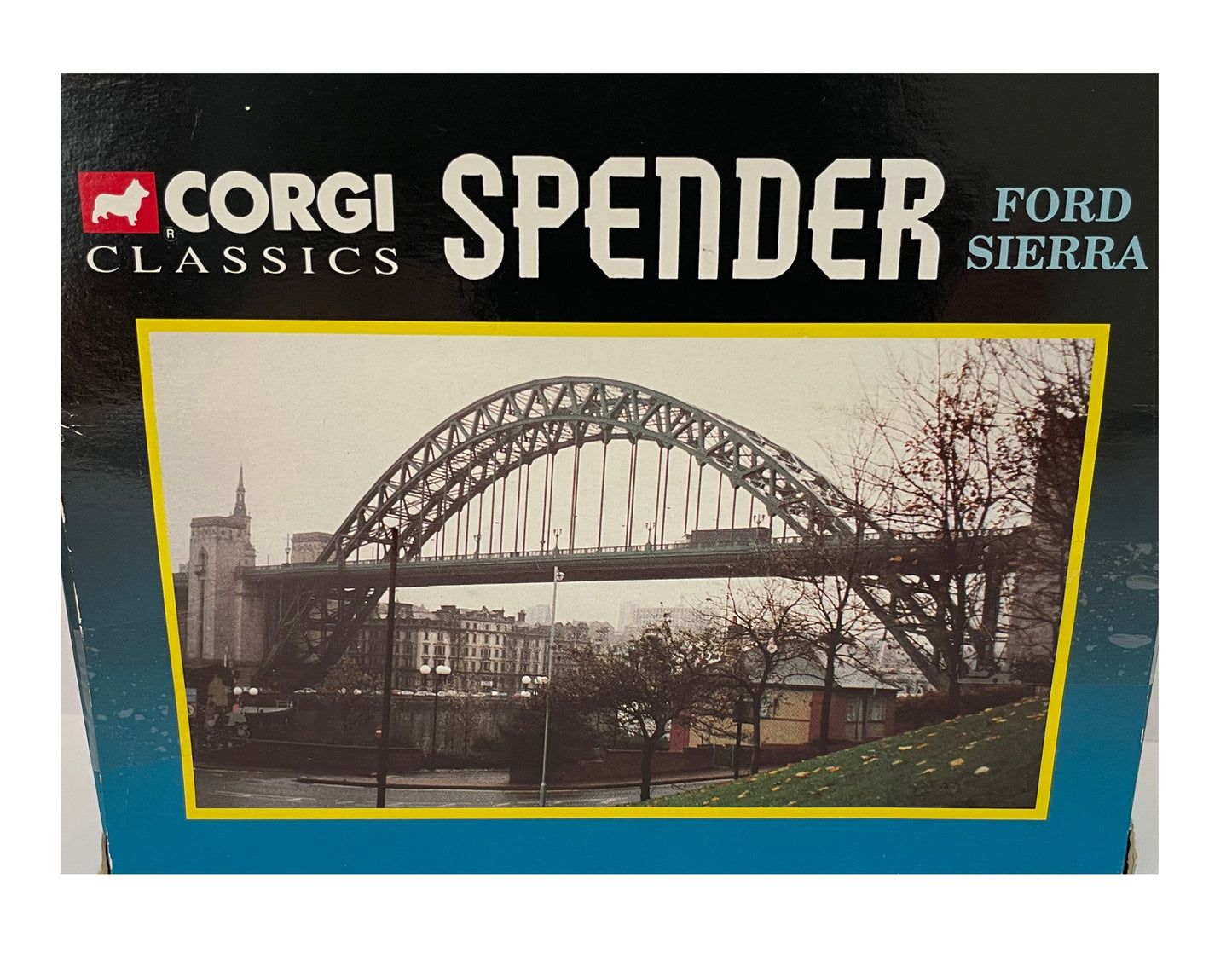 Vintage Corgi Classics Spender Ford Sierra Die-Cast 1/36 Scale Replica Model Vehicle - Brand New Factory Sealed Shop Stock Room Find