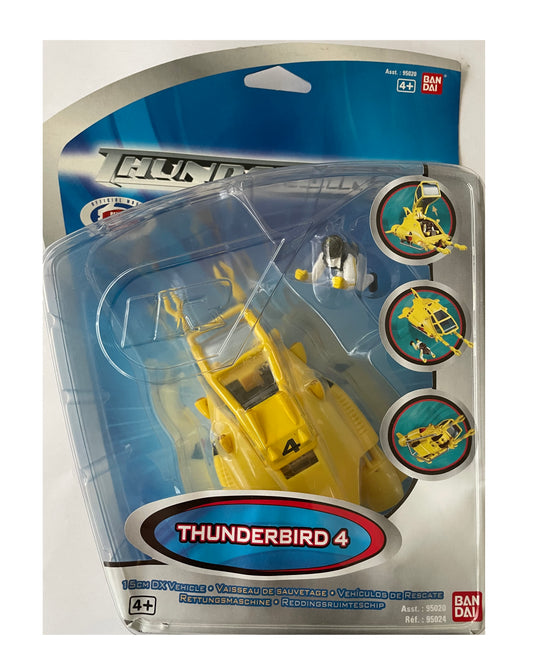 Vintage 2004 Gerry Andersons Thunderbirds The Movie - Thunderbird 4 15CM DX Action Vehicle - Brand New Shop Stock Room Find