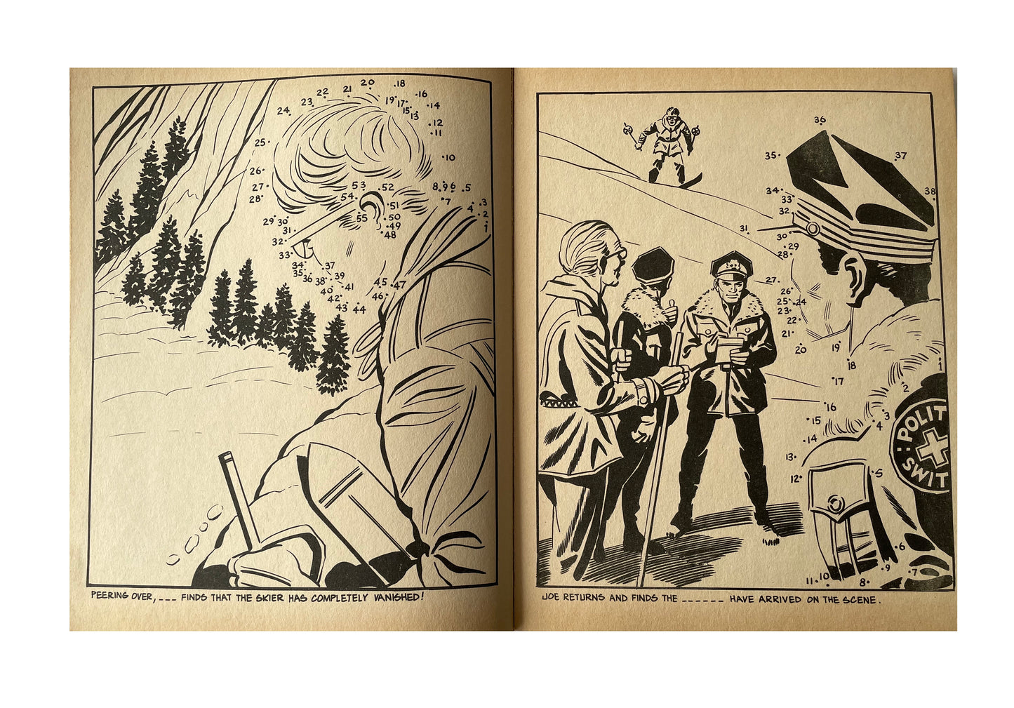 Vintage Gerry Andersons 1968 Ultra Rare Joe 90 Dot To Dot Book - As Seen In The Television Series - Century 21 Publishing - Shop Stock Room Find