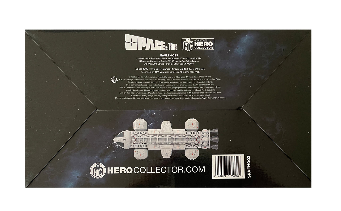 Space 1999 Eagle Laboratory Transporter 10 Inch Die-cast Model With Magazine By Eaglemoss - Brand New Factory Sealed In Box