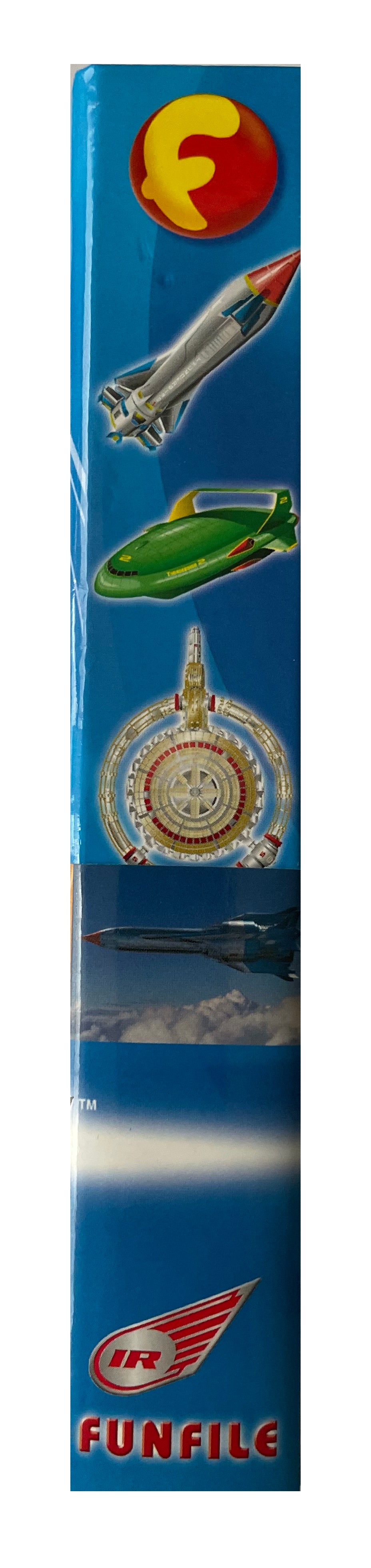 Vintage 2004 Gerry Andersons Thunderbirds Are Go The Movie International Rescue Funfax Data File - Brand New Factory Sealed Shop Stock Room Find
