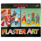 Vintage 1992 Gerry Andersons Thunderbirds Plaster Art Series Moulding Set- Includes Moulds, Moulding Stand, Mixing Bowl, Bag Of Casting Powder, Measuring Spoon, Paints, Brush & Instructions - Factory Sealed Shop Stock Room Find
