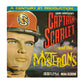 Vintage 1967 Gerry Anderson A Century 21 Production - Captain Scarlet And The Mysterons - 33RPM Mini Album 7 Inch Vinyl Record