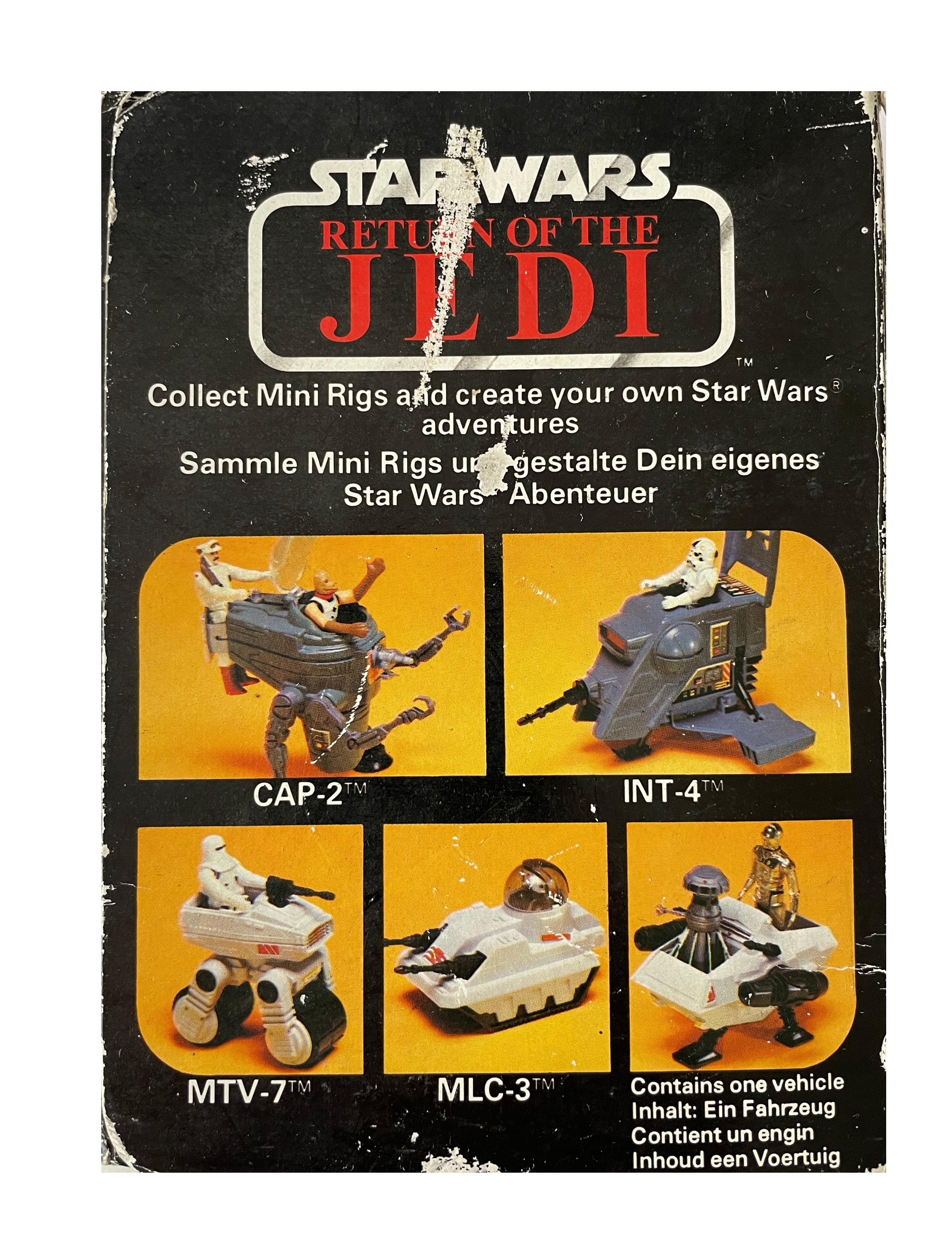 Vintage Kenner1983 Star Wars The Return Of The Jedi CAP-2