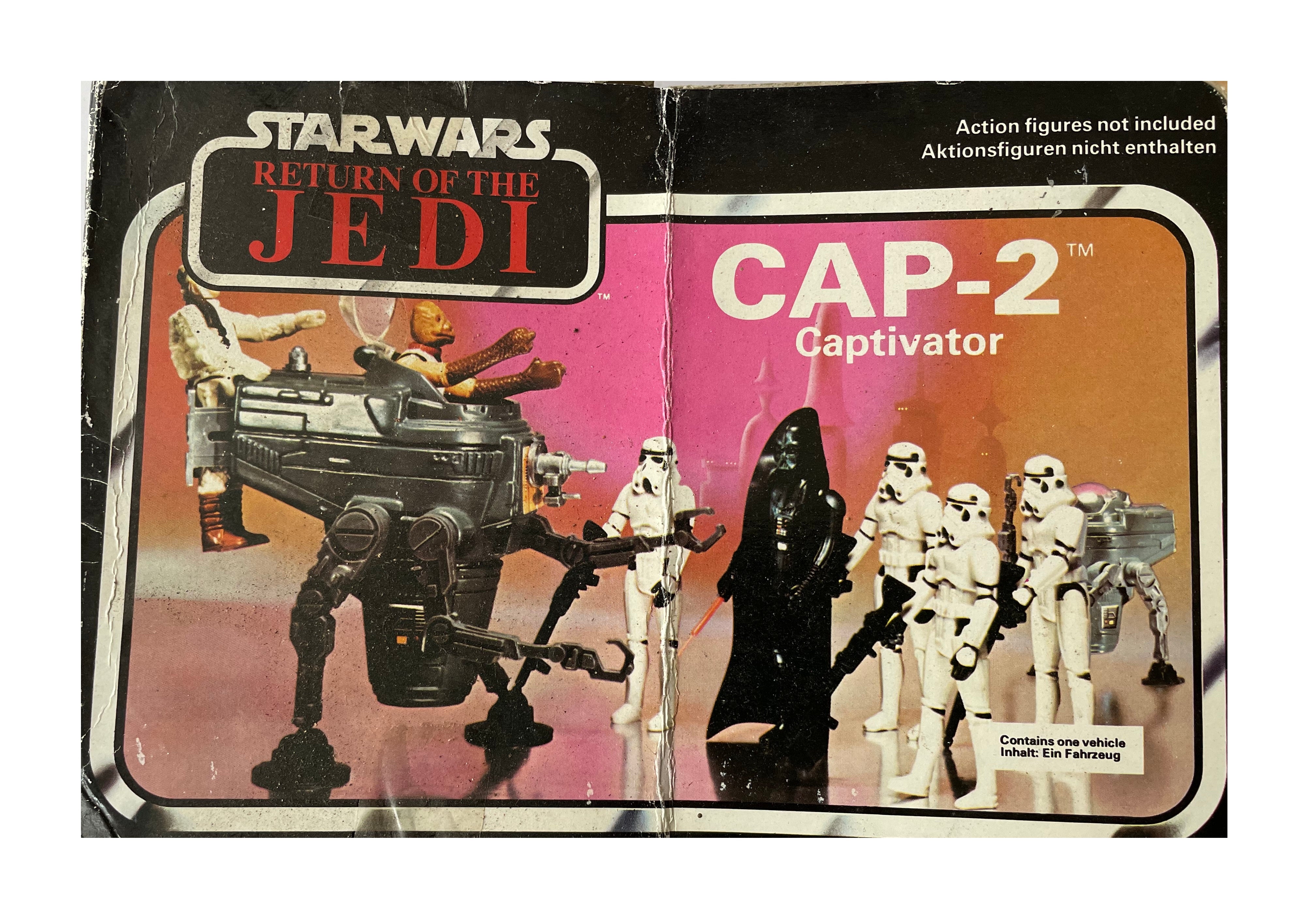 Vintage Kenner1983 Star Wars The Return Of The Jedi CAP-2