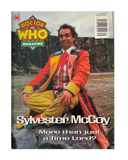 Vintage BBC Doctor Dr Who Magazine Issue Number 216 31st August 1994 - Shop Stock Room Find