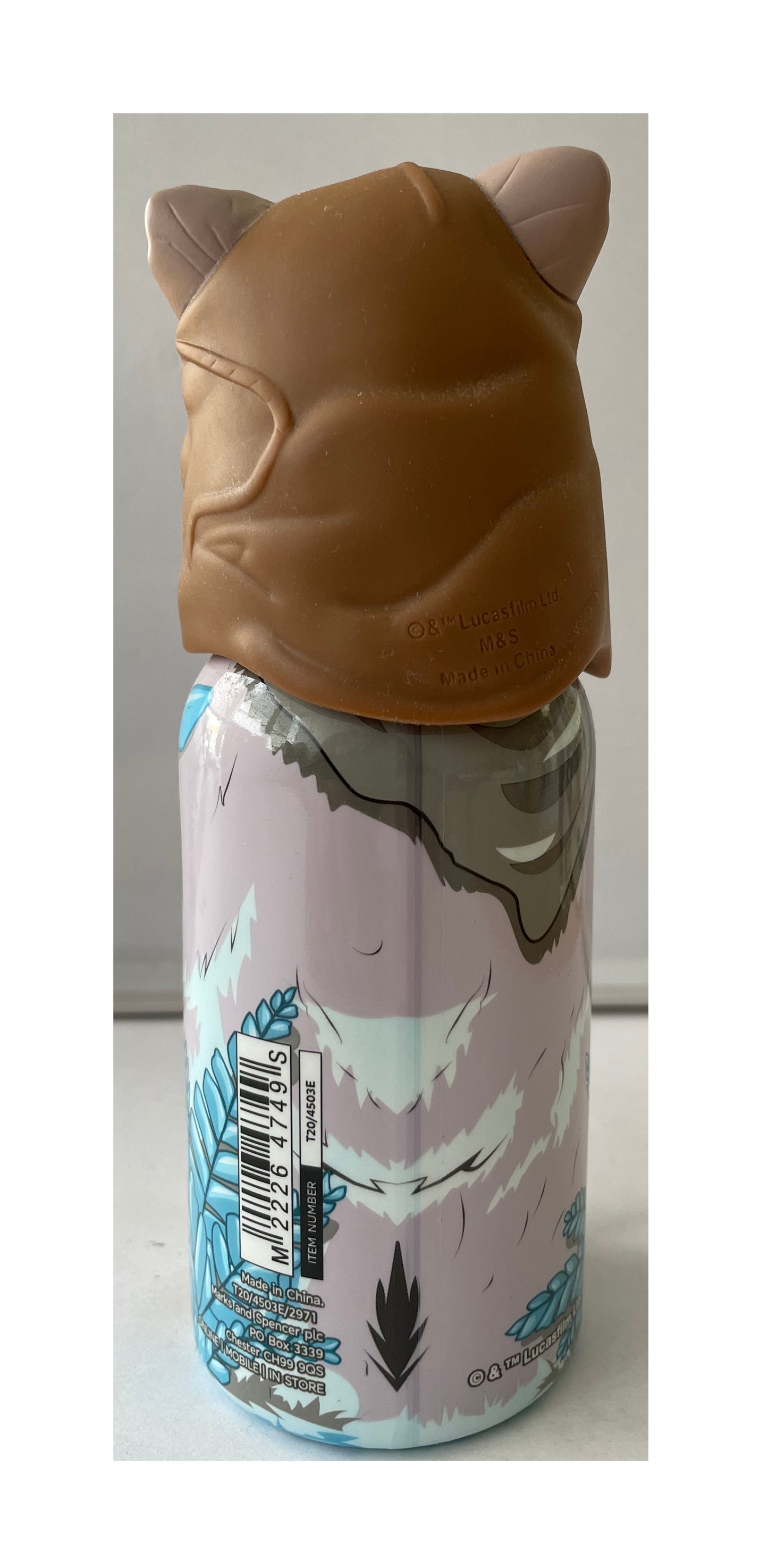 Star Wars The Ewoks Novelty Bubble Bath 250ML In Ewok Collectable Bottle - 2017 Factory Sealed