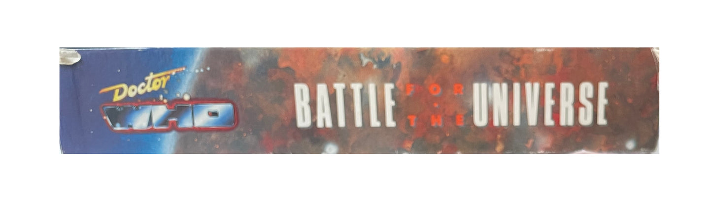 Vintage 1989 Doctor Dr Who The Battle For The Universe Board Game By The Games Team Ltd - Complete In The Original Box