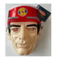 Vintage Dekker Toys 2001 - Gerry Andersons Captain Scarlet And The Mysterons - Captain Scarlet Kids Face Mask - Shop Stock Room Find