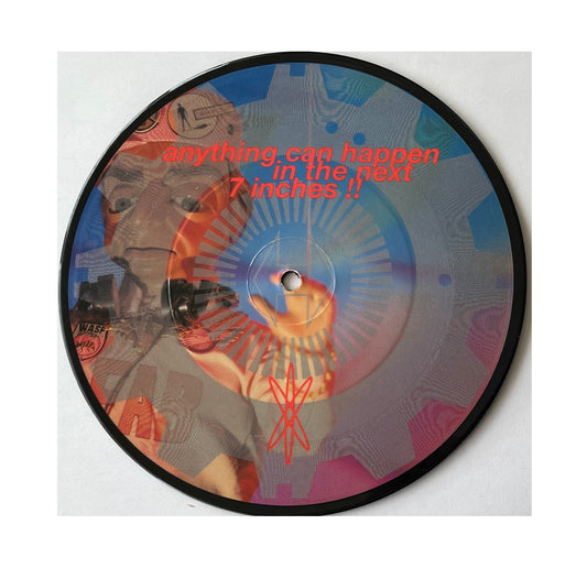 Vintage 1990 Thunderbirds Are Go F.A.B. Featuring MC Parker - 7 Inch Vinyl Record Picture Disc - Shop Stock Room Find