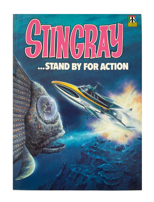 Vintage 1992 Gerry Andersons Stingray Stand By For Action Comic Album No. 2 - Brand New Shop Stock Room Find