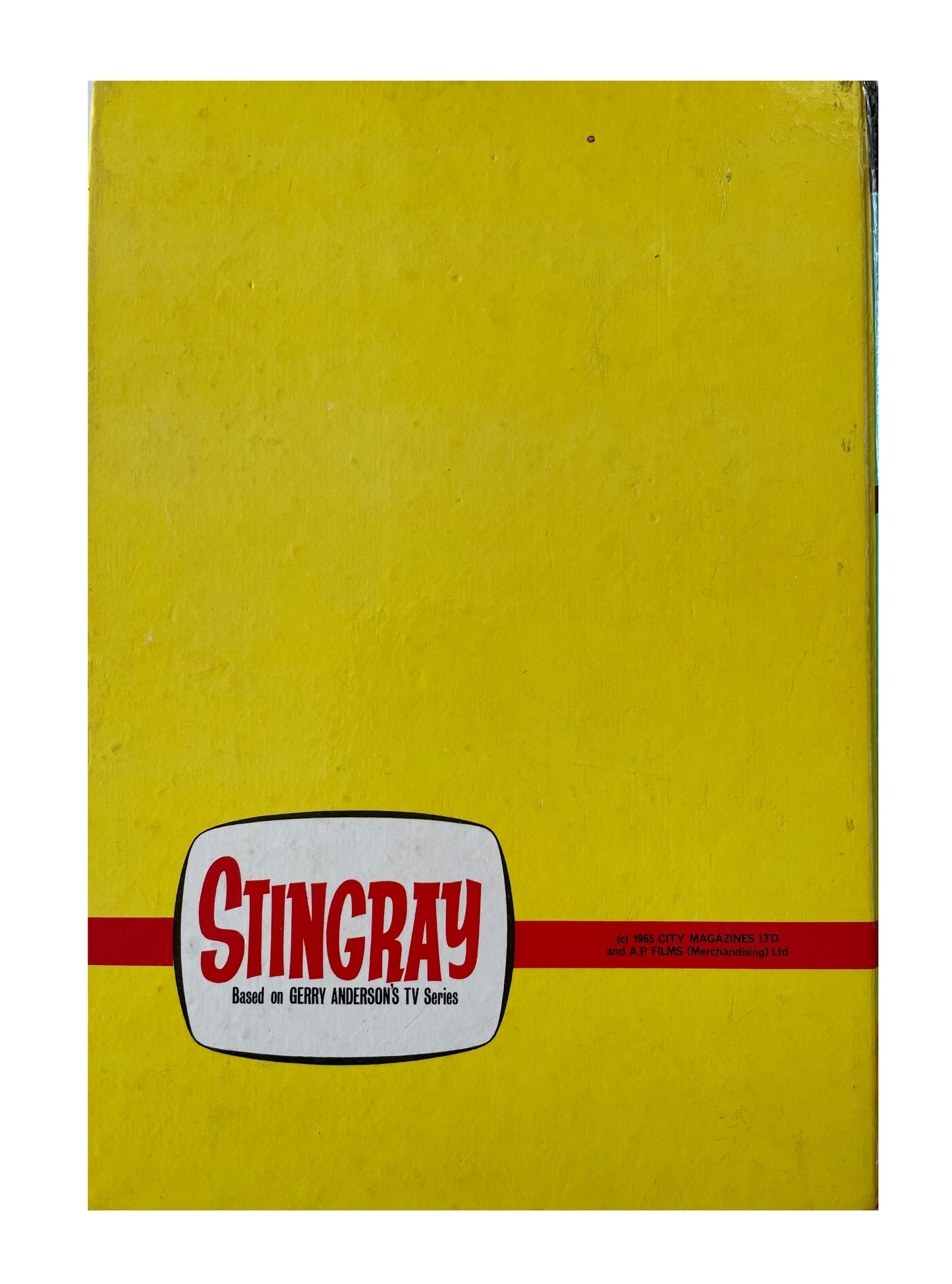 Vintage Gerry Andersons Stingray Annual 1965 (Copy)
