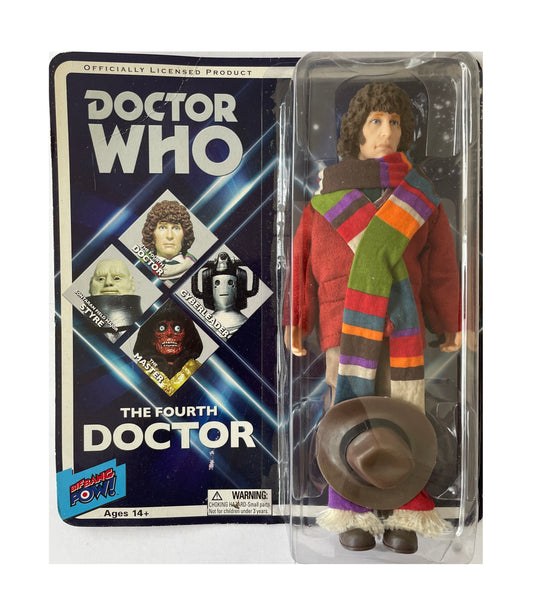 Vintage Biff Bang Pow 2011 Doctor Who - The Fourth Doctor Action Figure - Factory Sealed Shop Stock Room Find.