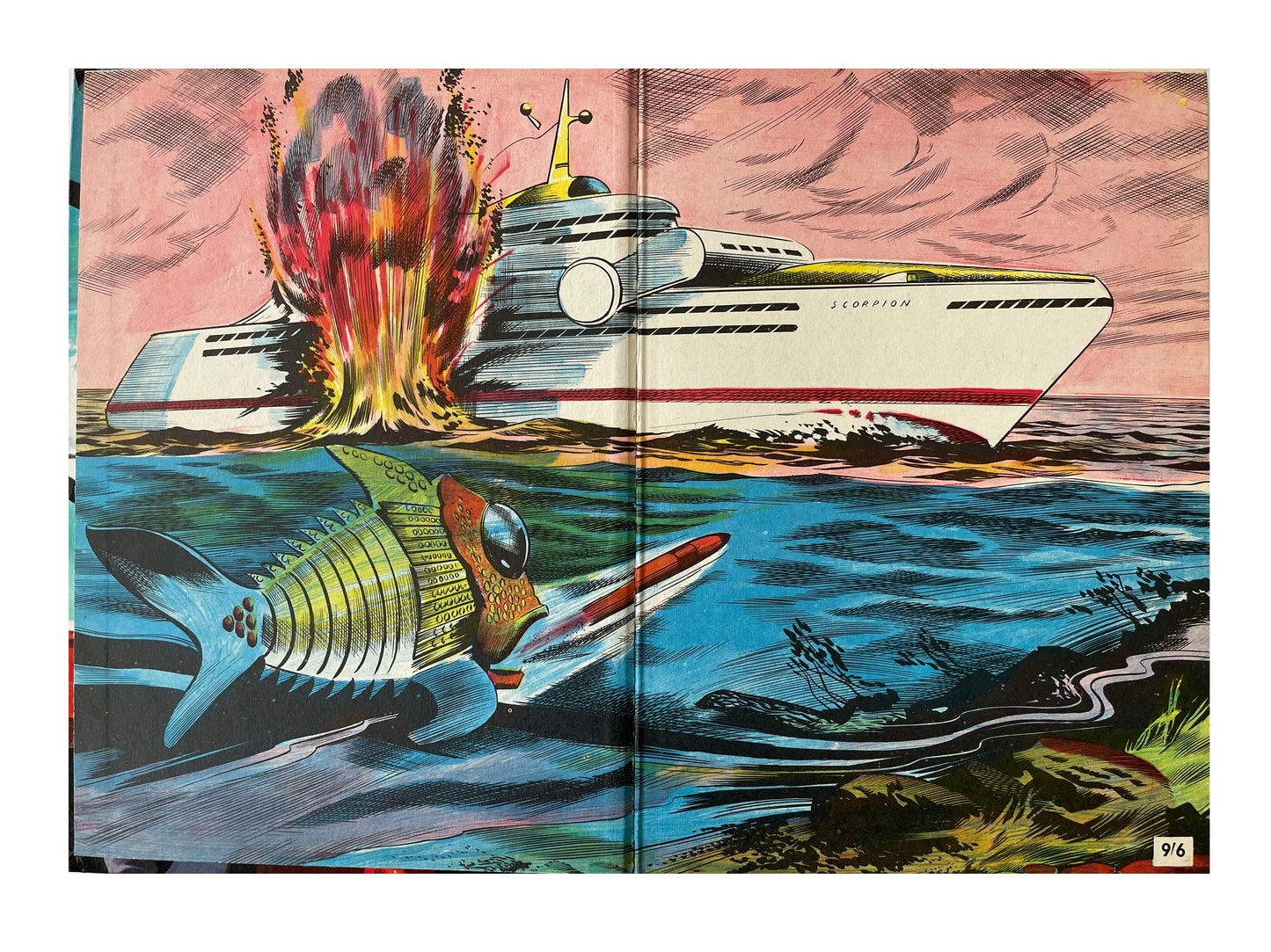 Vintage Gerry Andersons Stingray Annual 1965 (Copy)