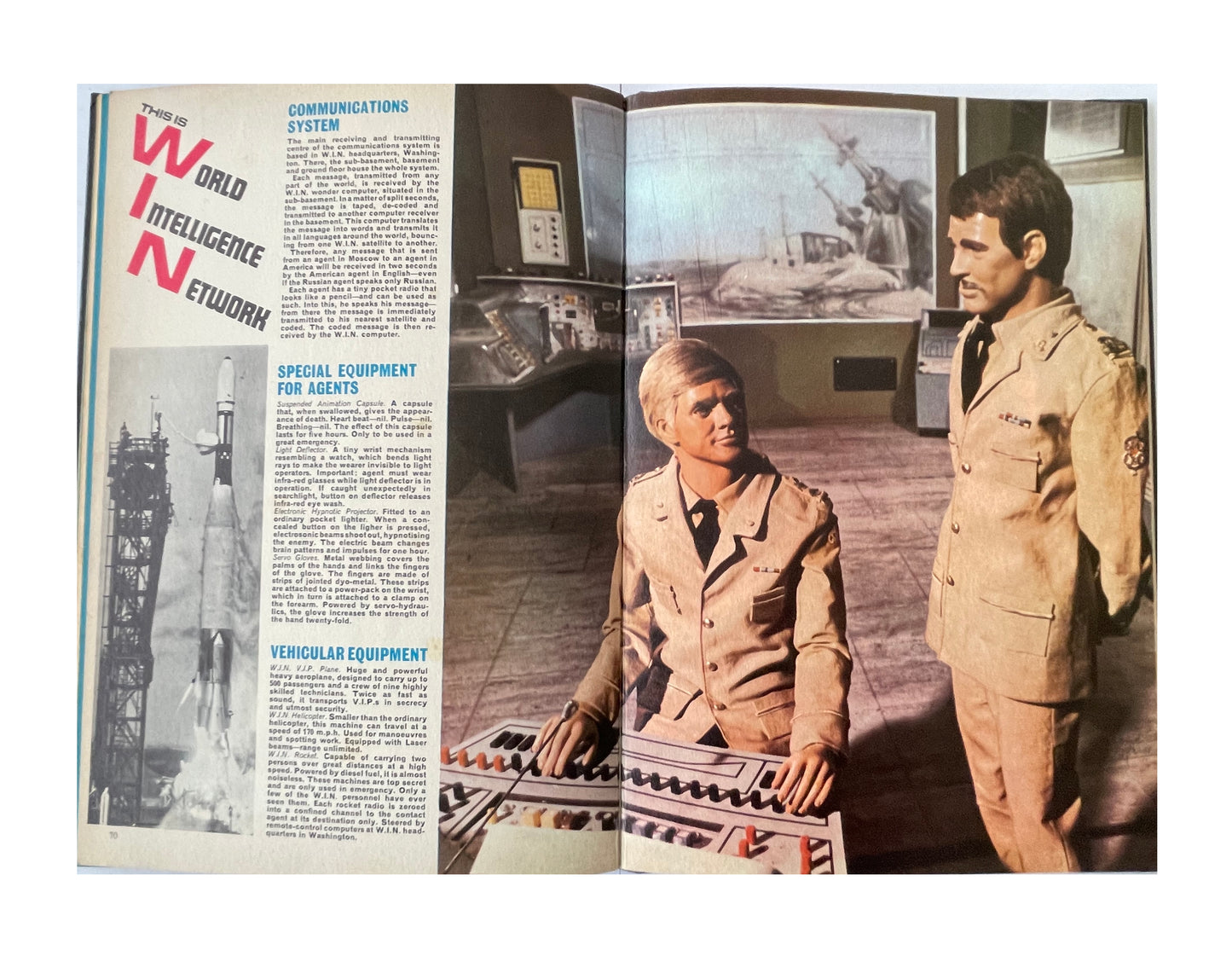 Vintage Gerry Andersons Joe 90 Annual from 1968