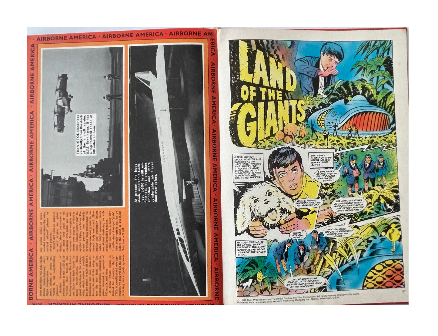 Vintage Gerry Andersons Joe 90 Top Secret Comic Annual 1969
